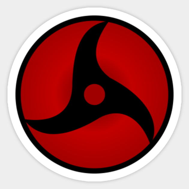 Itachi sharingan sticker Naruto Shippuden Sticker TeePublic
